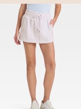 Universal Thread Light Heather Gray Skort. Sz S. NWT